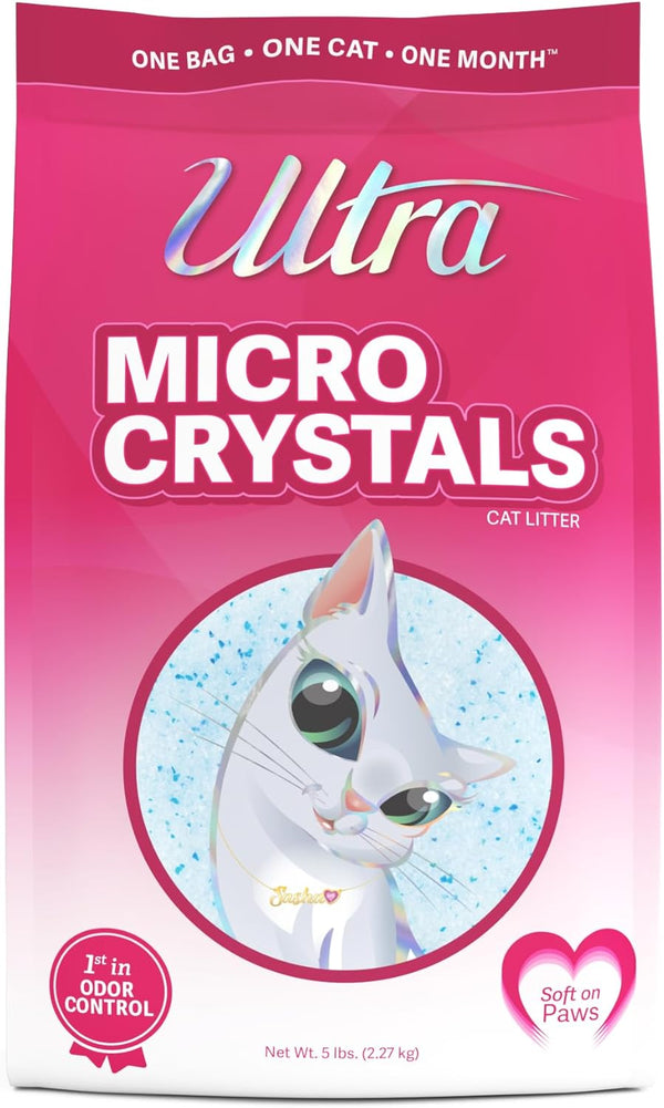 Ultra Micro Crystals Cat Litter 5 Pounds