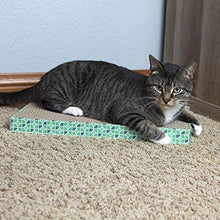 XL Wide Corrugate Cat Scratchers 3 Pieces, Cat Scratching, Cat Scratch Pad, Door Clips, Furniture Protectors from Cat Scratching