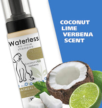 USA Pet Friendly Waterless No Rinse Shampoo for Animals – Oatmeal & Coconut Lime Verbena for Cleaning, Conditioning, Detangling & Moisturizing Dogs, Cats & Horses – 7.1 Oz - Model 820015A